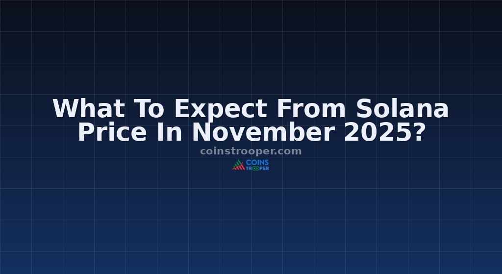 What To Expect From Solana Price In November 2025?