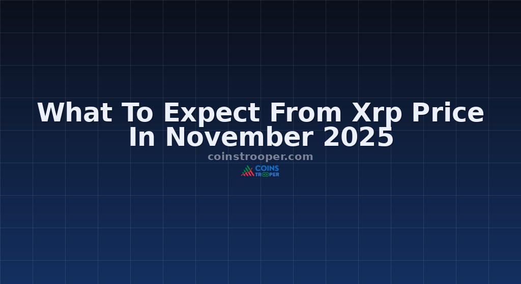 What To Expect From Xrp Price In November 2025