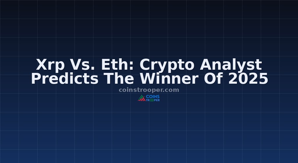 Xrp Vs. Eth: Crypto Analyst Predicts The Winner Of 2025