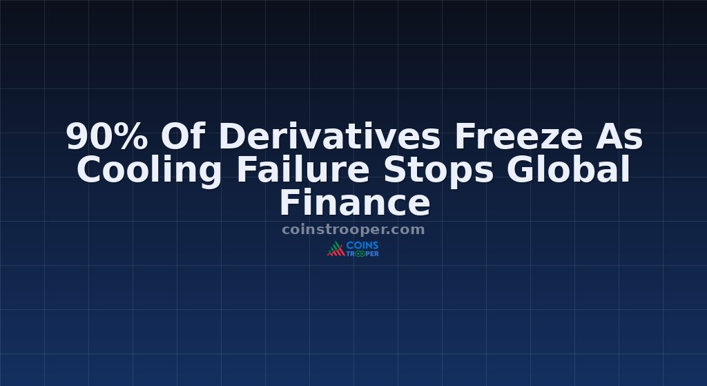 90% Of Derivatives Freeze As Cooling Failure Stops Global Finance