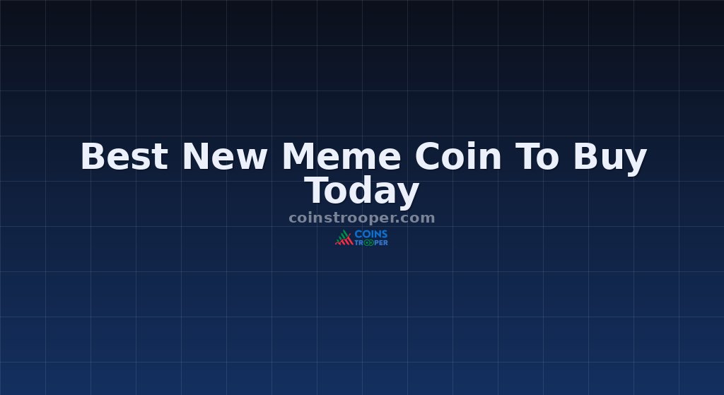 Best New Meme Coin To Buy Today