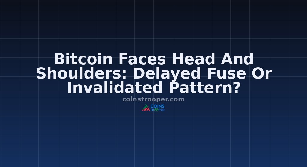 Bitcoin Faces Head And Shoulders: Delayed Fuse Or Invalidated Pattern?