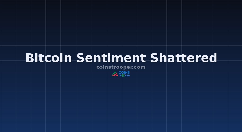 Bitcoin Sentiment Shattered