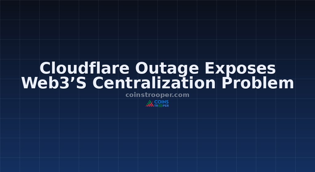 Cloudflare Outage Exposes Web3’S Centralization Problem