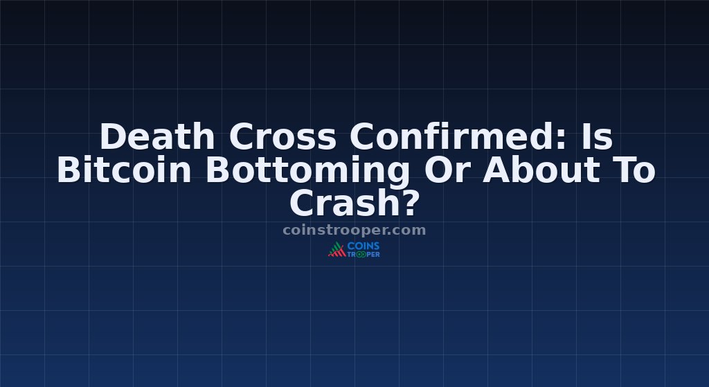 Death Cross Confirmed: Is Bitcoin Bottoming Or About To Crash?