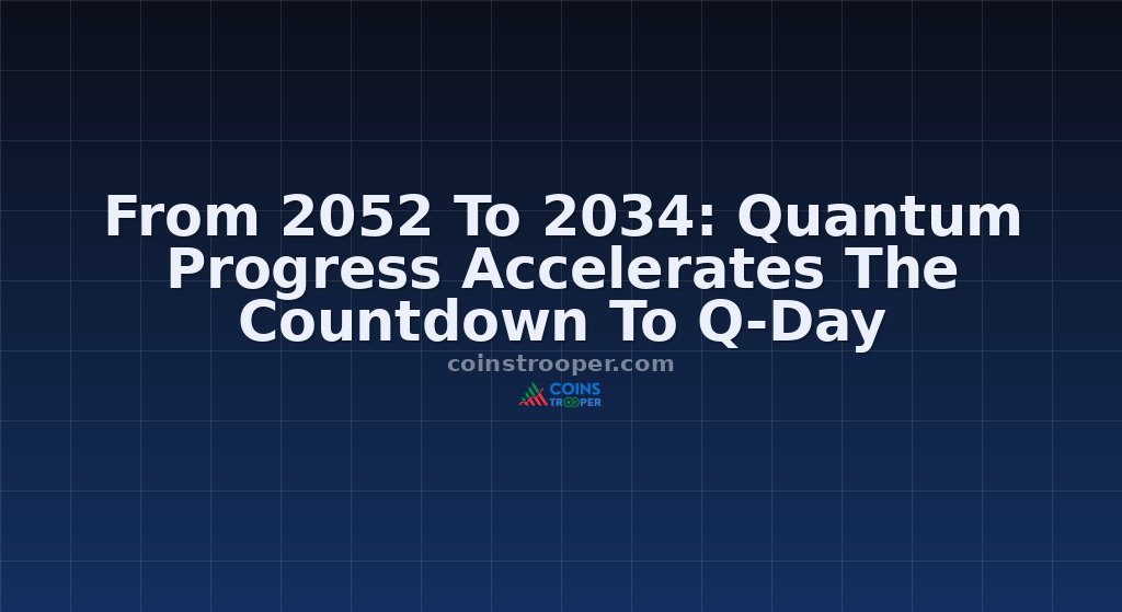 From 2052 To 2034: Quantum Progress Accelerates The Countdown To Q-Day