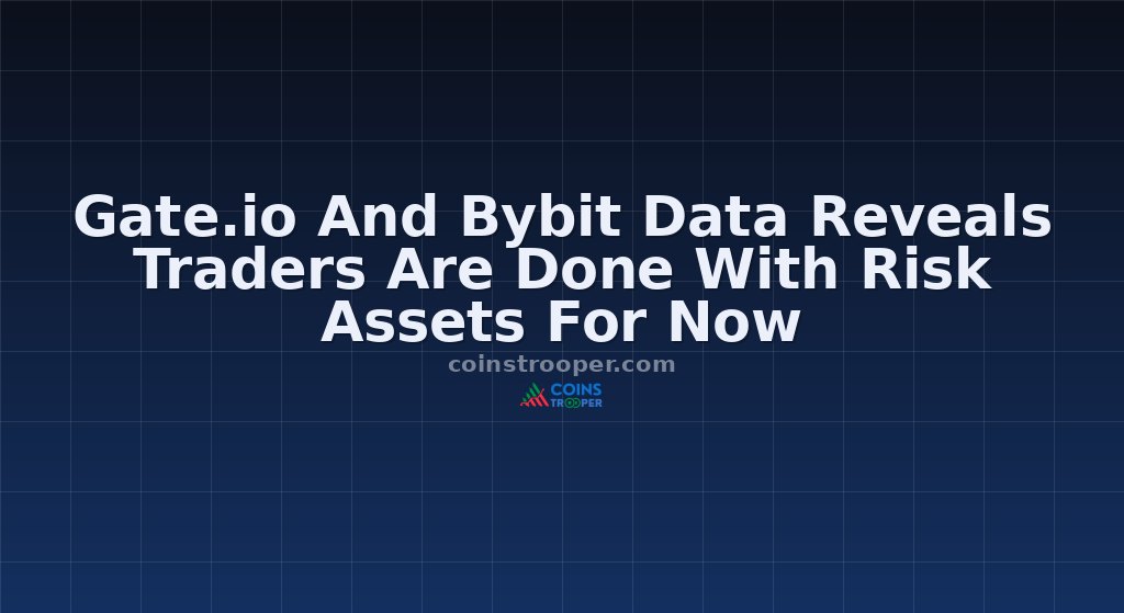 Gate.io And Bybit Data Reveals Traders Are Done With Risk Assets For Now