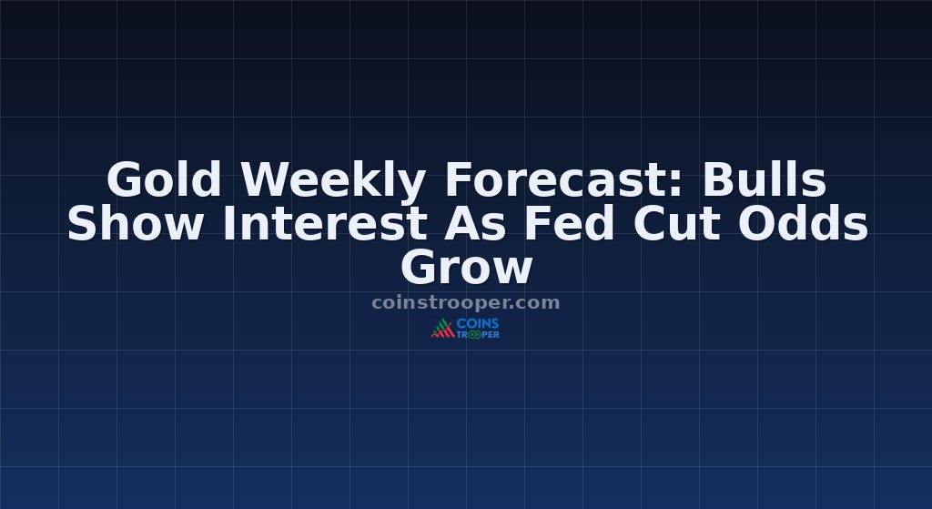 Gold Weekly Forecast: Bulls Show Interest As Fed Cut Odds Grow
