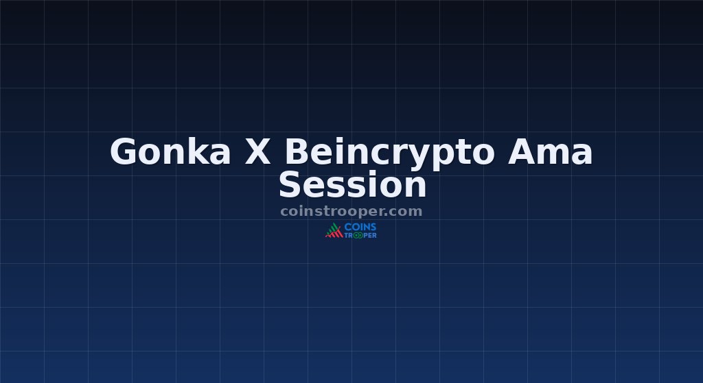 Gonka X Beincrypto Ama Session