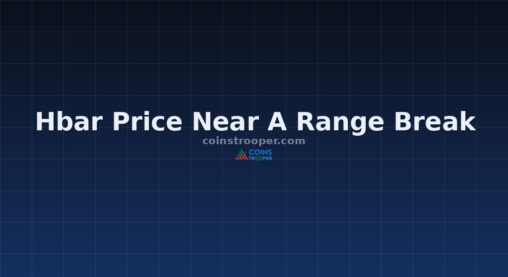 Hbar Price Near A Range Break