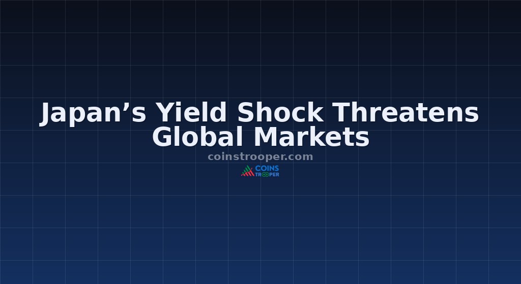 Japan’s Yield Shock Threatens Global Markets