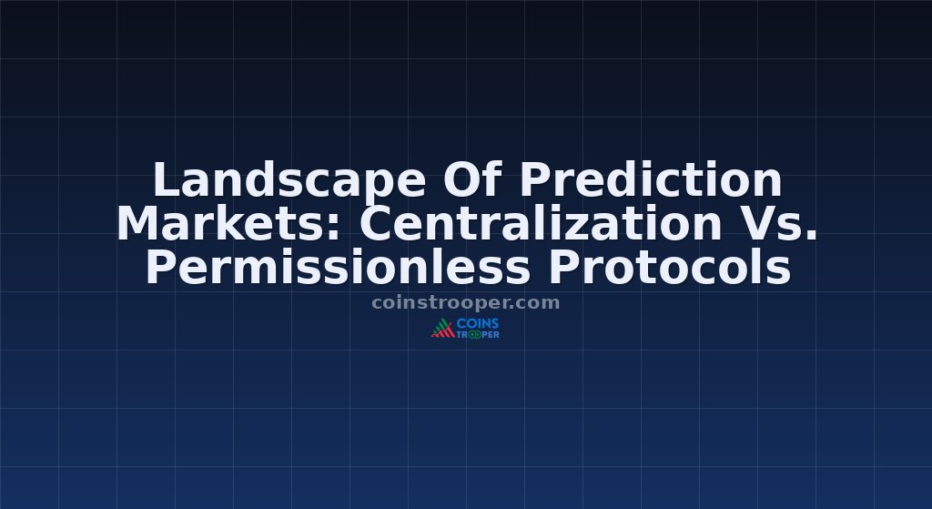 Landscape Of Prediction Markets: Centralization Vs. Permissionless Protocols