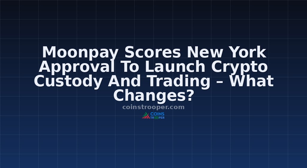 Moonpay Scores New York Approval To Launch Crypto Custody And Trading – What Changes?