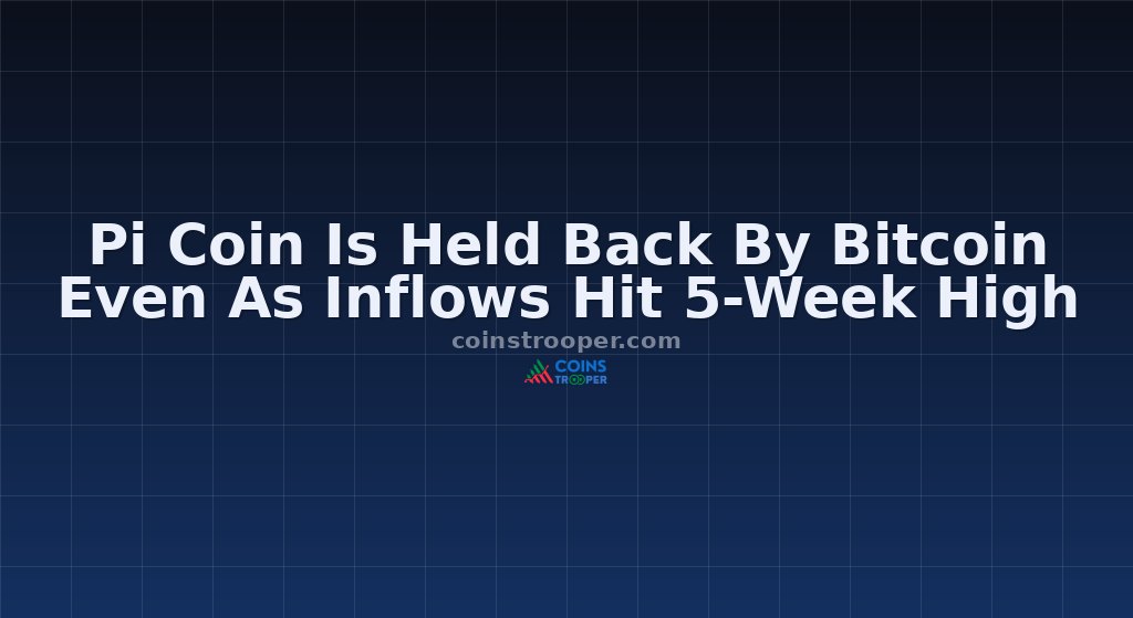 Pi Coin Is Held Back By Bitcoin Even As Inflows Hit 5-Week High