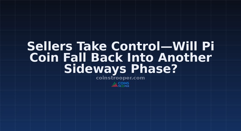 Sellers Take Control—Will Pi Coin Fall Back Into Another Sideways Phase?