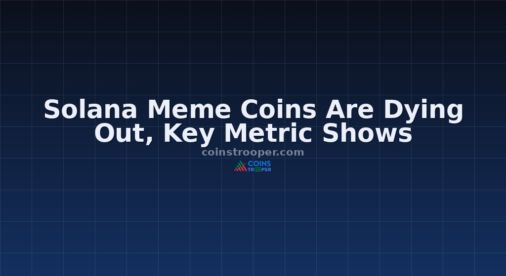 Solana Meme Coins Are Dying Out, Key Metric Shows