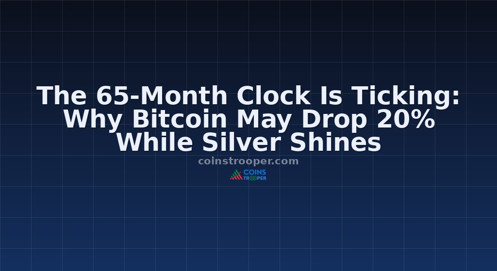 The 65-Month Clock Is Ticking: Why Bitcoin May Drop 20% While Silver Shines