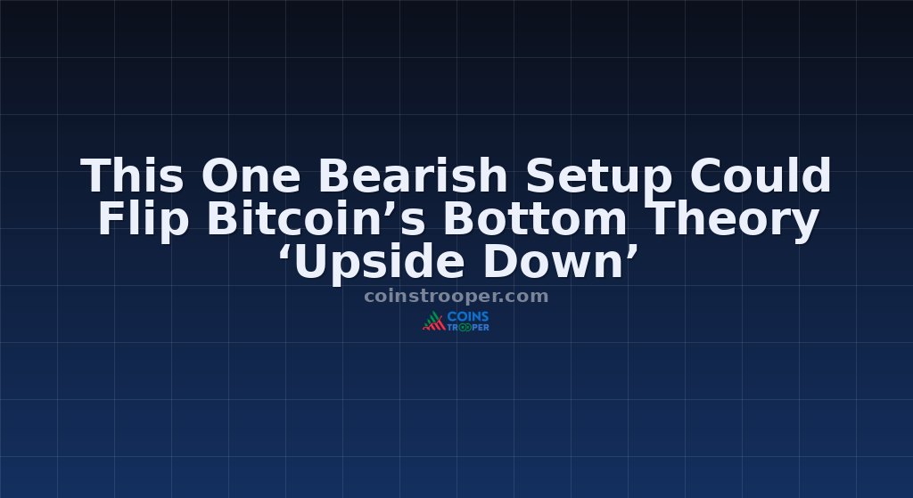 This One Bearish Setup Could Flip Bitcoin’s Bottom Theory ‘Upside Down’