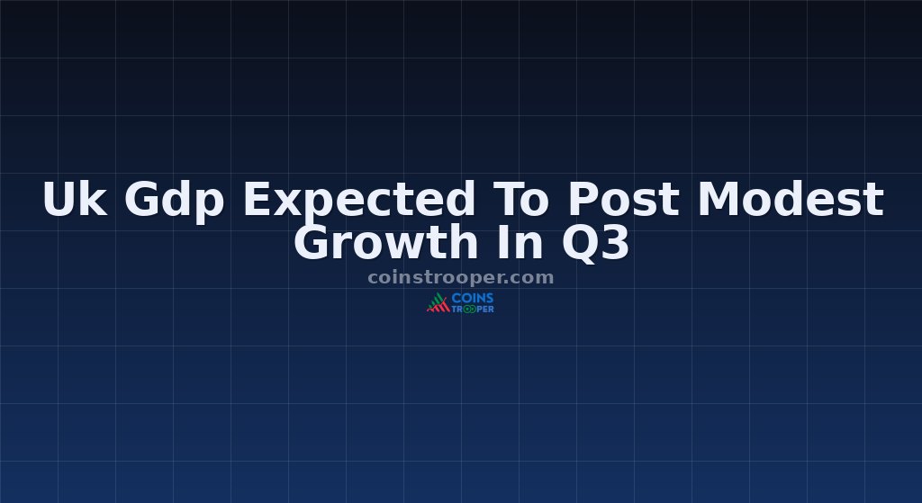 Uk Gdp Expected To Post Modest Growth In Q3