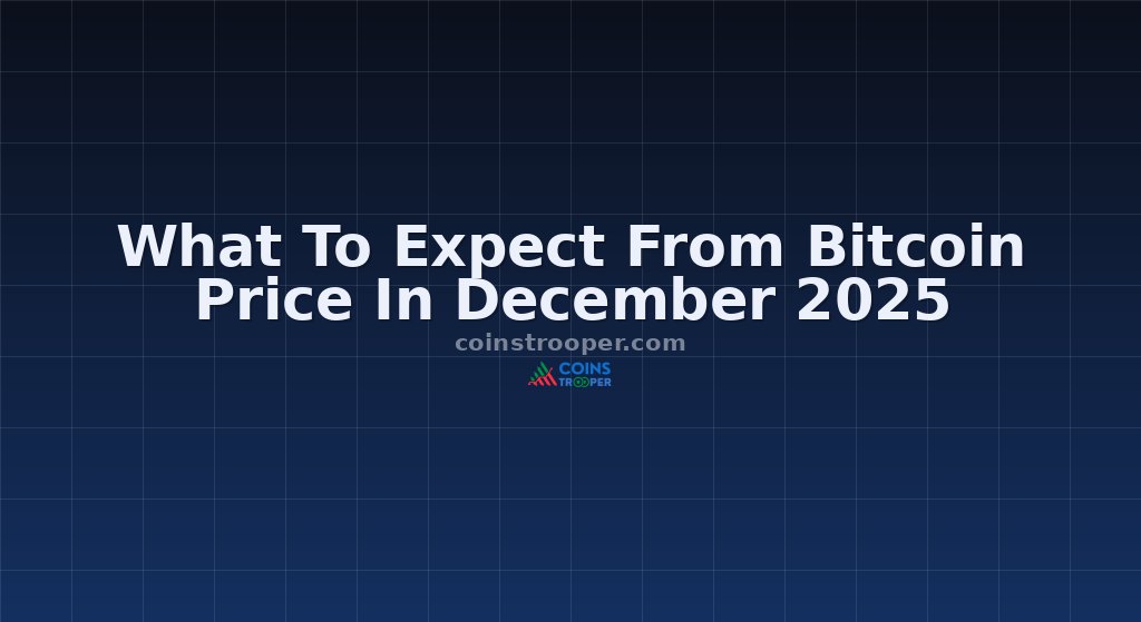 What To Expect From Bitcoin Price In December 2025