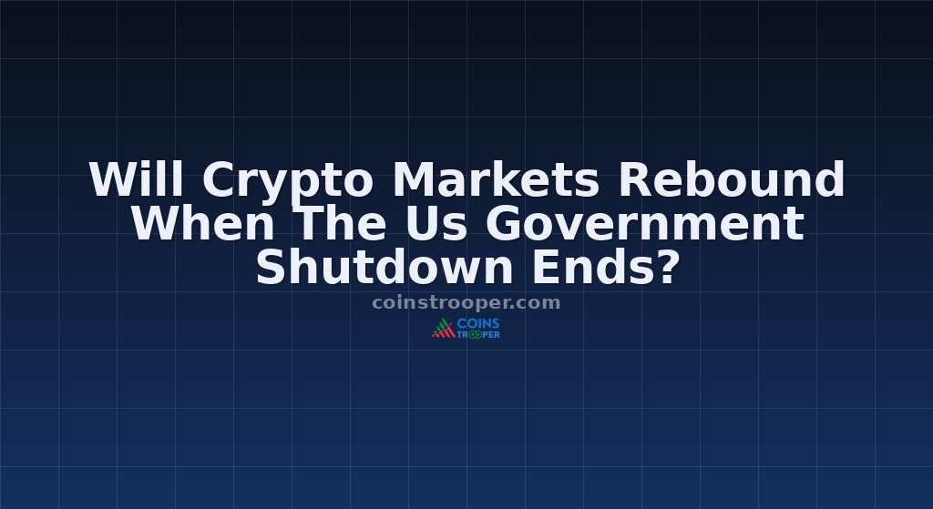 Will Crypto Markets Rebound When The Us Government Shutdown Ends?
