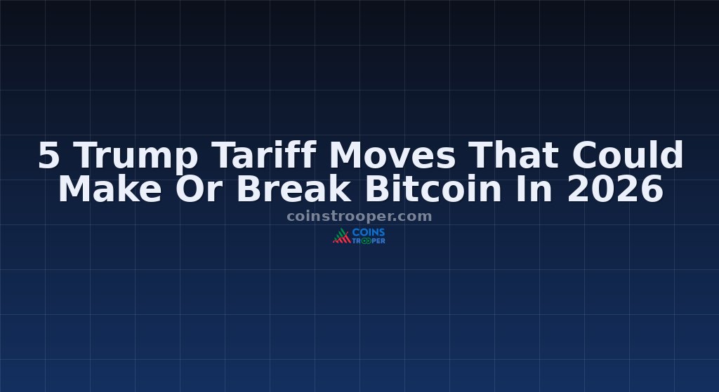 5 Trump Tariff Moves That Could Make Or Break Bitcoin In 2026