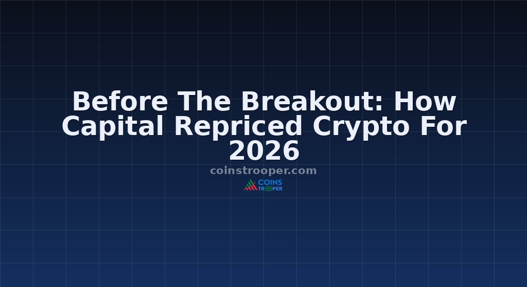 Before The Breakout: How Capital Repriced Crypto For 2026