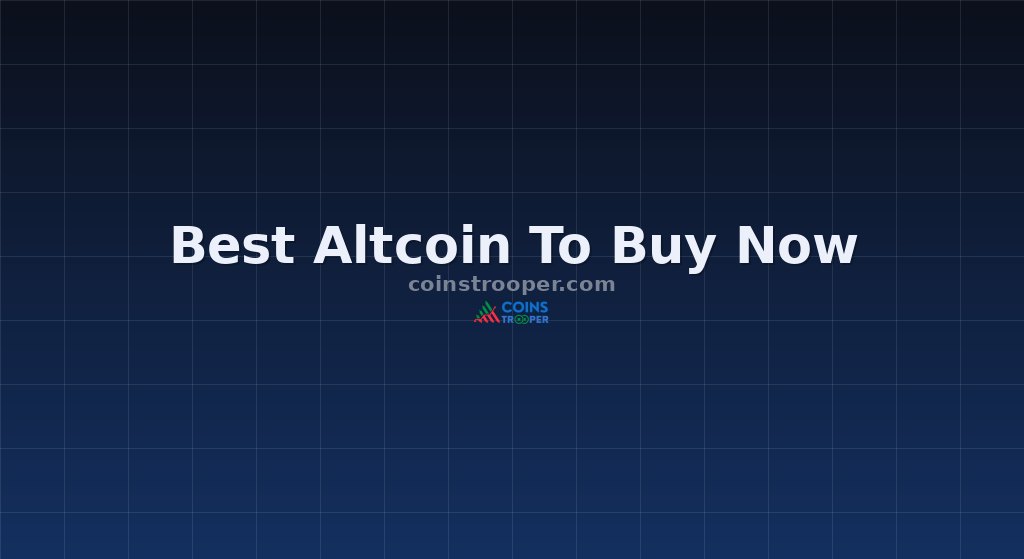 Best Altcoin To Buy Now