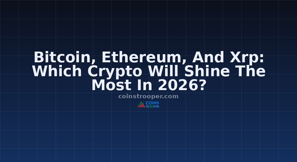 Bitcoin, Ethereum, And Xrp: Which Crypto Will Shine The Most In 2026?