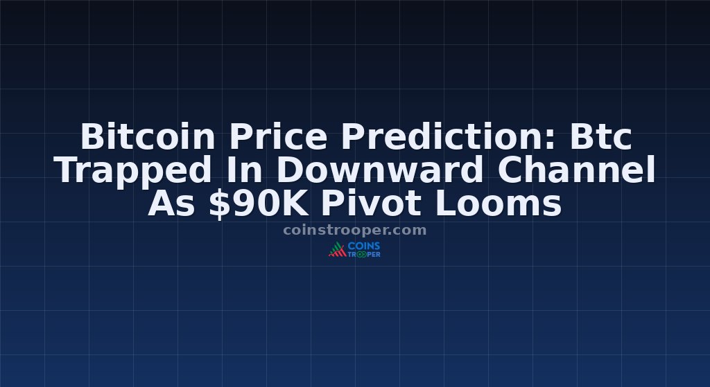 Bitcoin Price Prediction: Btc Trapped In Downward Channel As $90K Pivot Looms