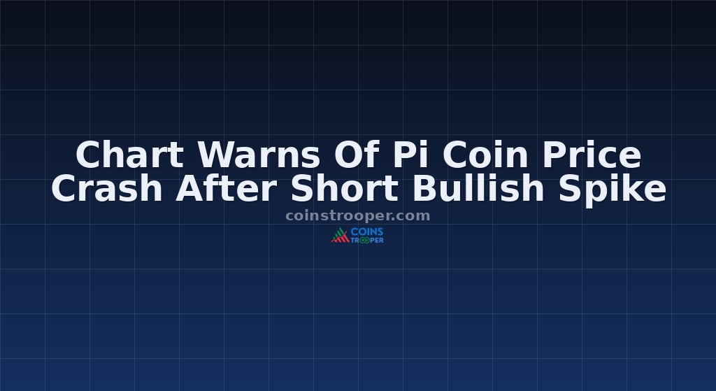 Chart Warns Of Pi Coin Price Crash After Short Bullish Spike