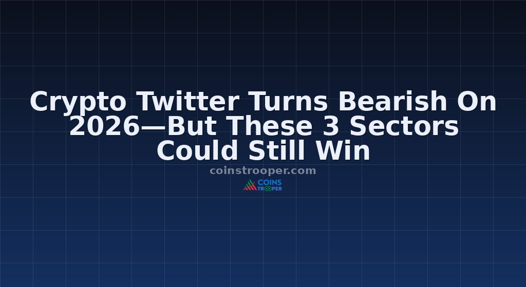 Crypto Twitter Turns Bearish On 2026—But These 3 Sectors Could Still Win
