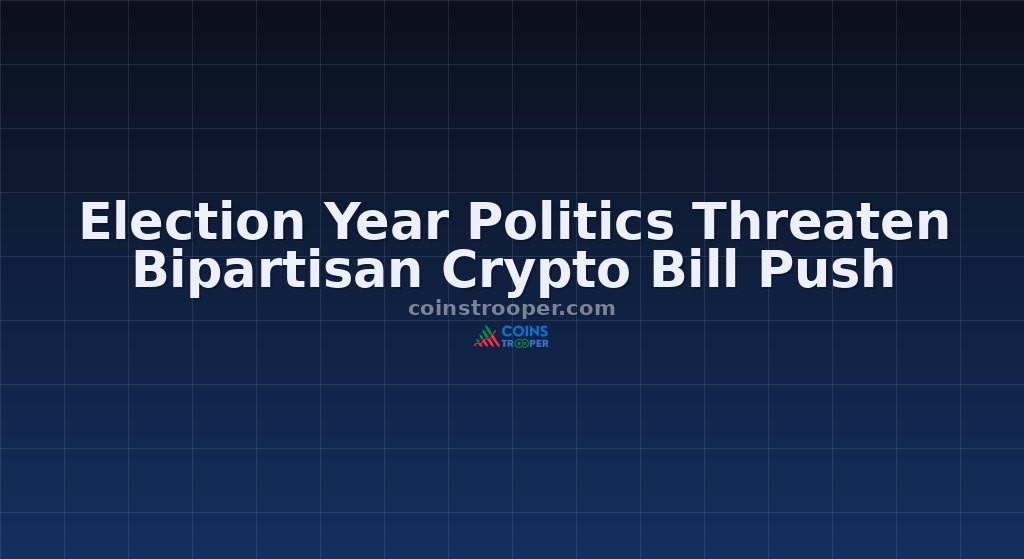 Election Year Politics Threaten Bipartisan Crypto Bill Push