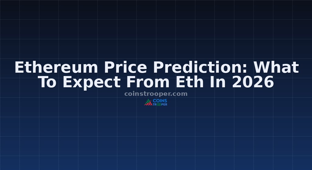 Ethereum Price Prediction: What To Expect From Eth In 2026