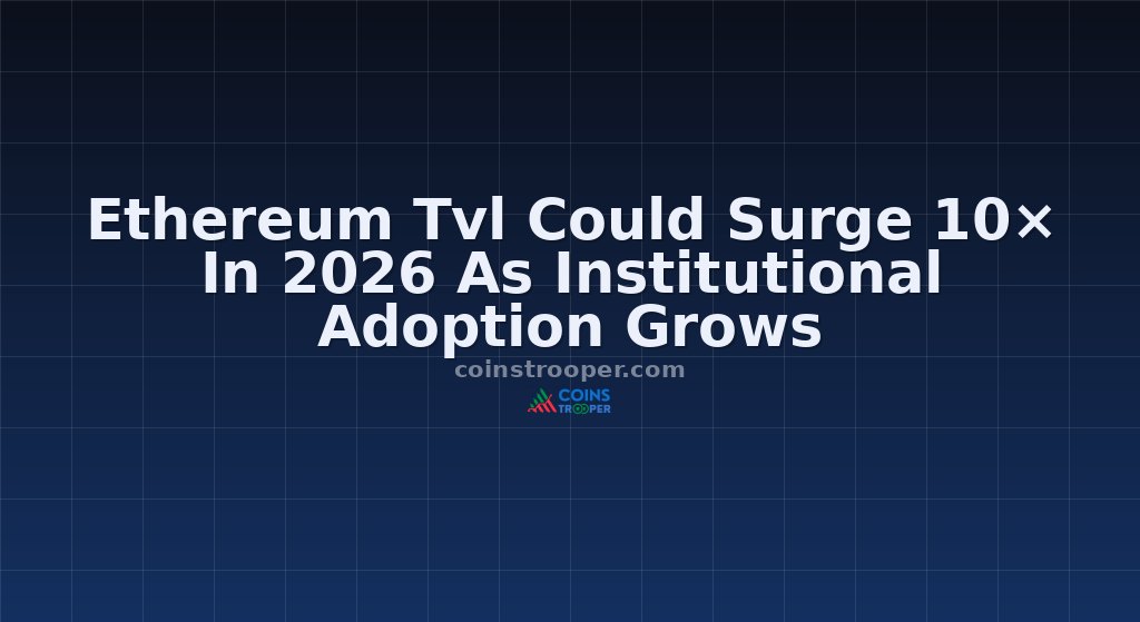 Ethereum Tvl Could Surge 10× In 2026 As Institutional Adoption Grows