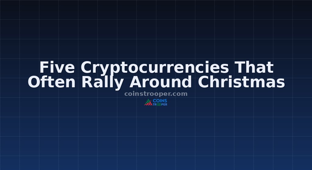 Five Cryptocurrencies That Often Rally Around Christmas