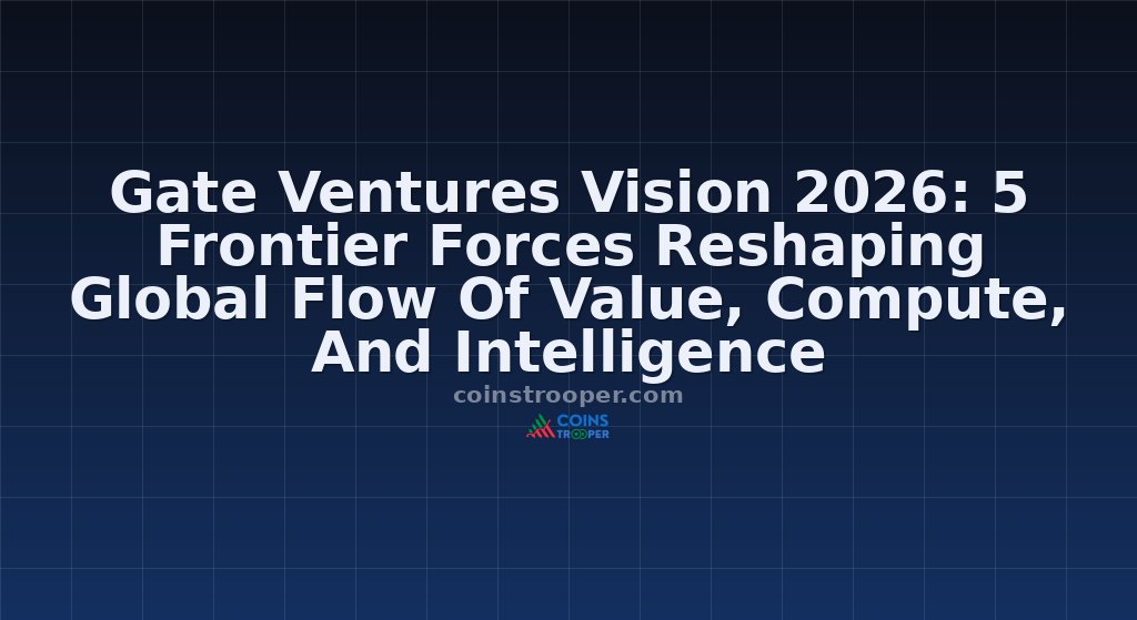 Gate Ventures Vision 2026: 5 Frontier Forces Reshaping Global Flow Of Value, Compute, And Intelligence