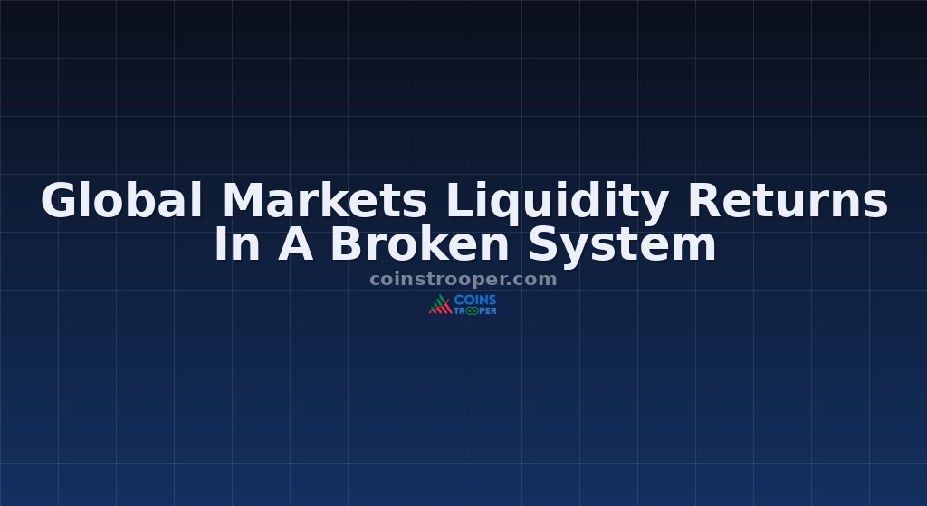 Global Markets Liquidity Returns In A Broken System