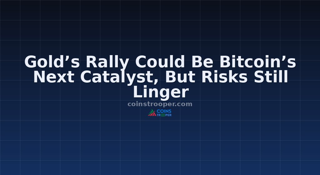 Gold’s Rally Could Be Bitcoin’s Next Catalyst, But Risks Still Linger