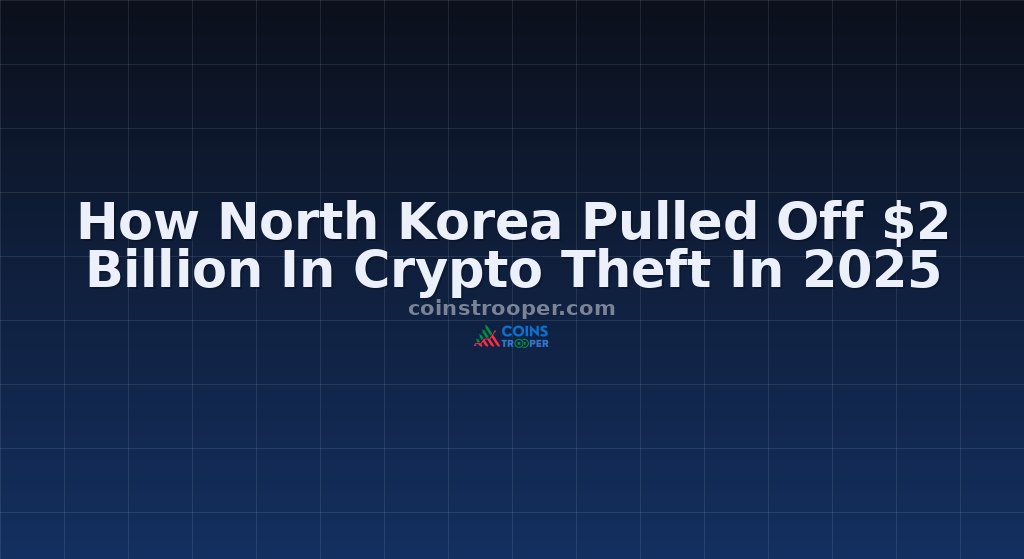 How North Korea Pulled Off $2 Billion In Crypto Theft In 2025