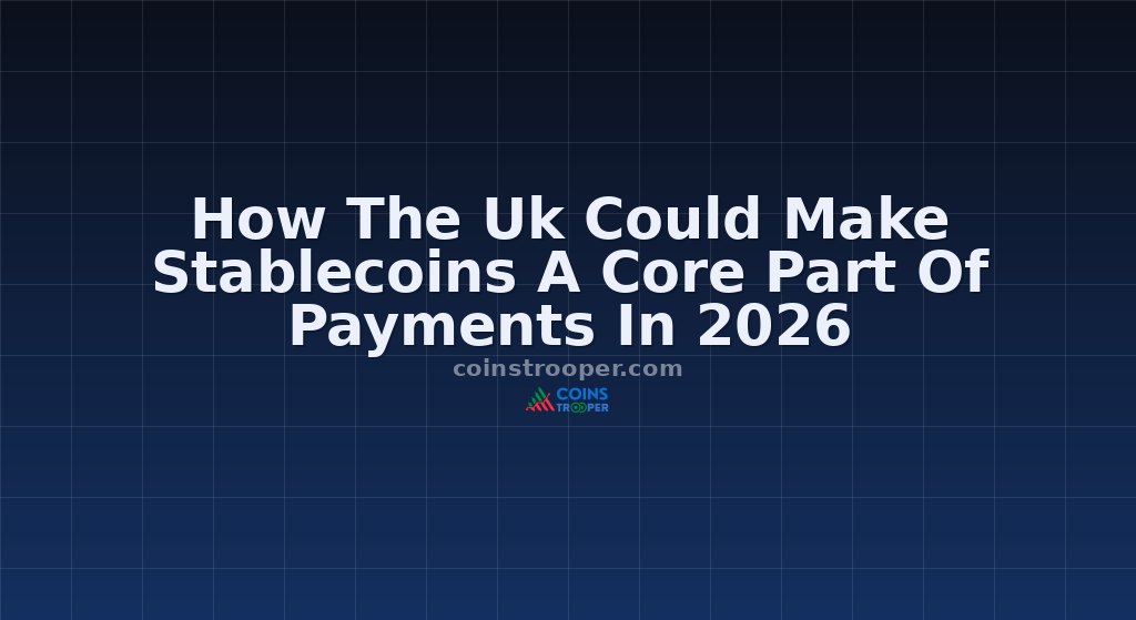 How The Uk Could Make Stablecoins A Core Part Of Payments In 2026