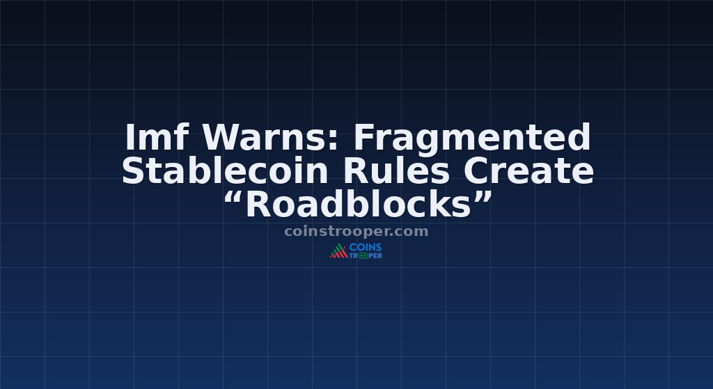 Imf Warns: Fragmented Stablecoin Rules Create “Roadblocks”