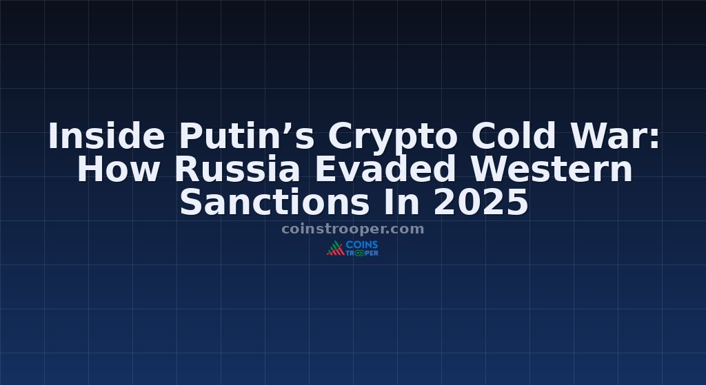 Inside Putin’s Crypto Cold War: How Russia Evaded Western Sanctions In 2025