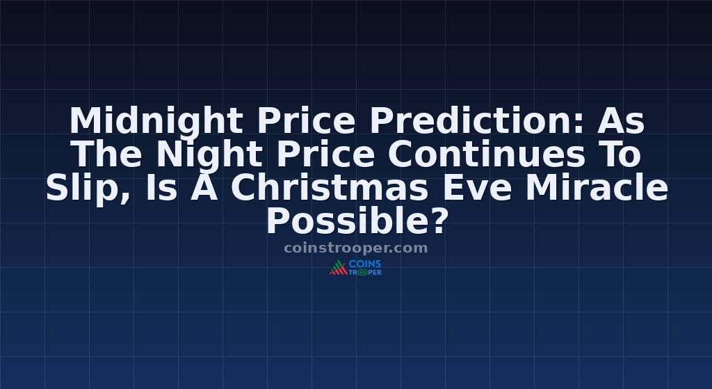 Midnight Price Prediction: As The Night Price Continues To Slip, Is A Christmas Eve Miracle Possible?