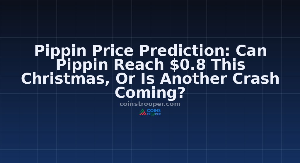 Pippin Price Prediction: Can Pippin Reach $0.8 This Christmas, Or Is Another Crash Coming?