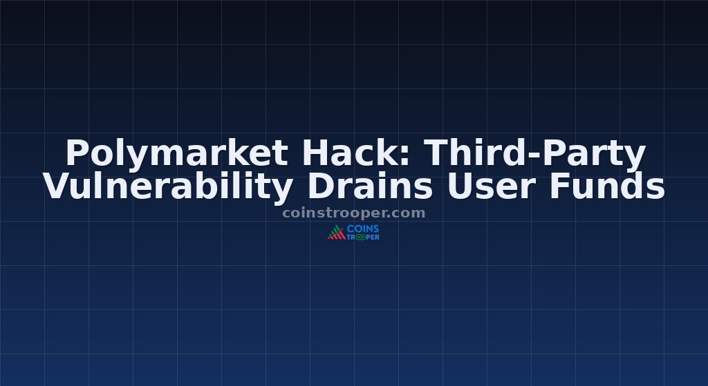 Polymarket Hack: Third-Party Vulnerability Drains User Funds