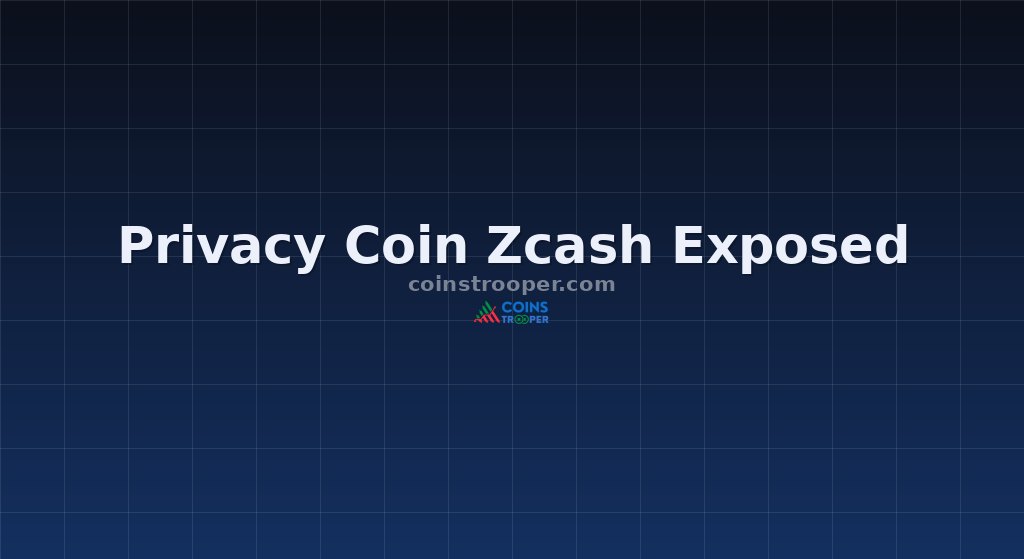 Privacy Coin Zcash Exposed