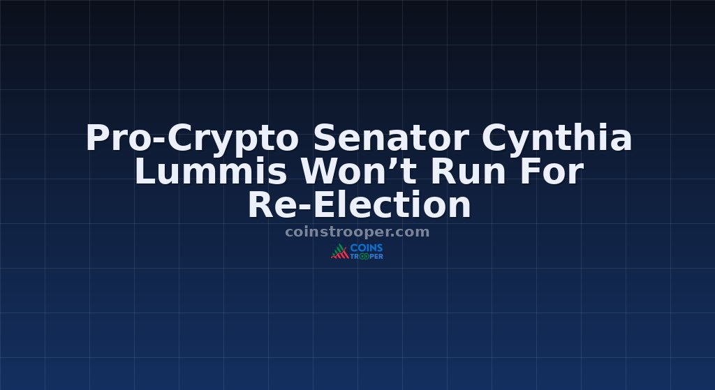 Pro-Crypto Senator Cynthia Lummis Won’t Run For Re-Election