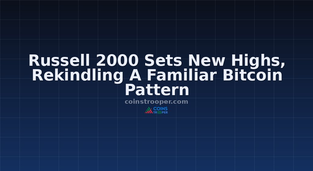 Russell 2000 Sets New Highs, Rekindling A Familiar Bitcoin Pattern