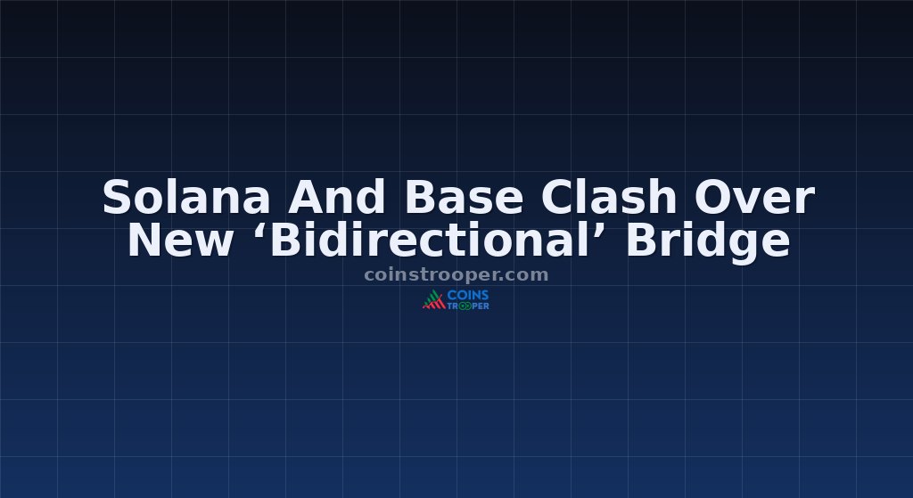 Solana And Base Clash Over New ‘Bidirectional’ Bridge